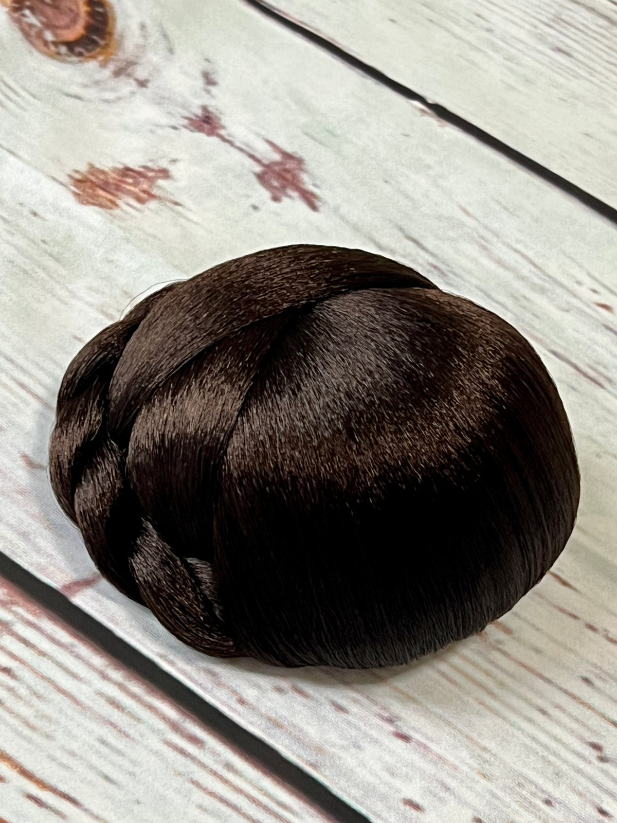 【販売品】和装用付け毛 ウィッグ ヘアピース シニヨン ヨコ型