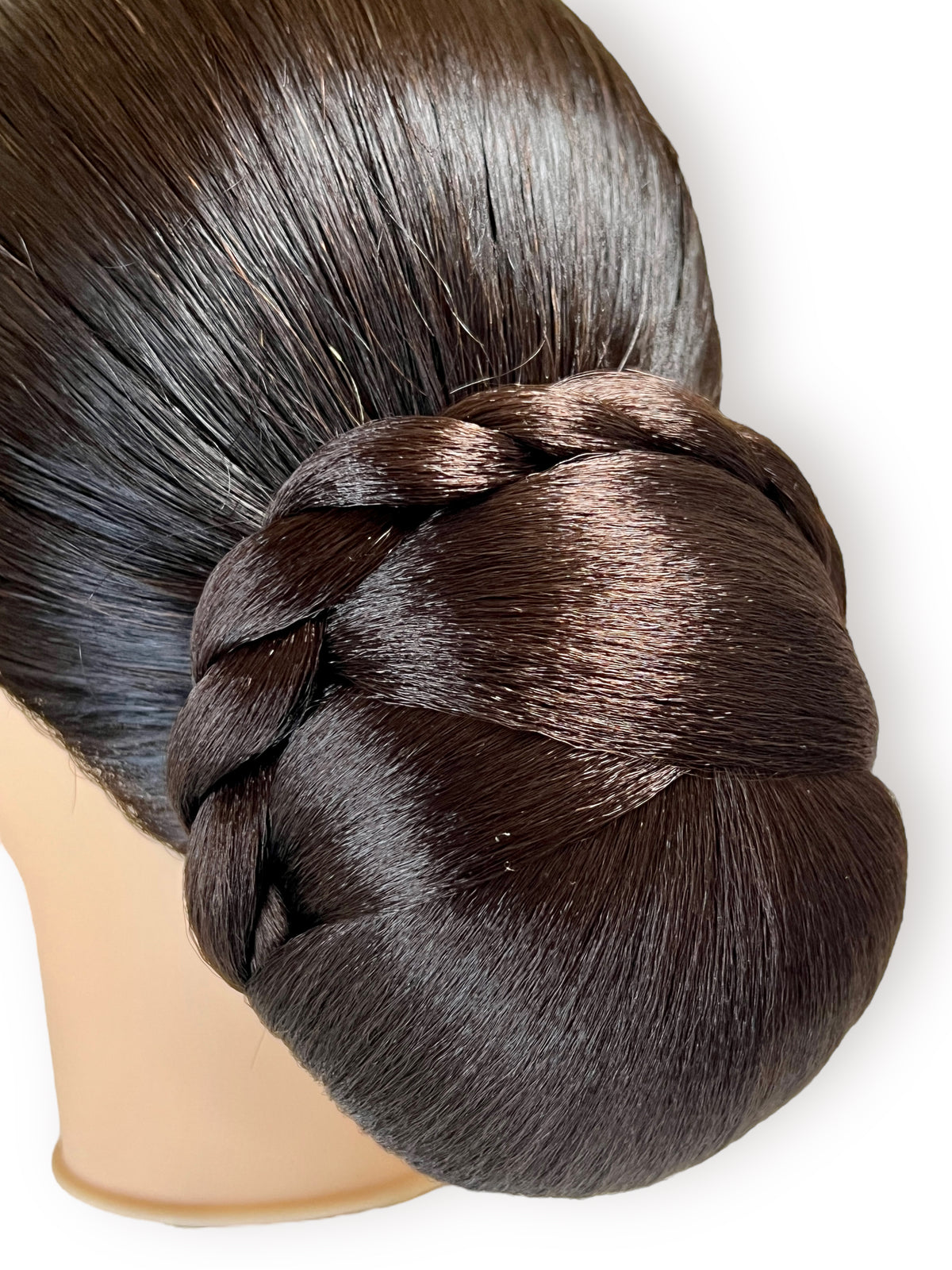 【販売品】和装用付け毛 ウィッグ ヘアピース シニヨン ヨコ型