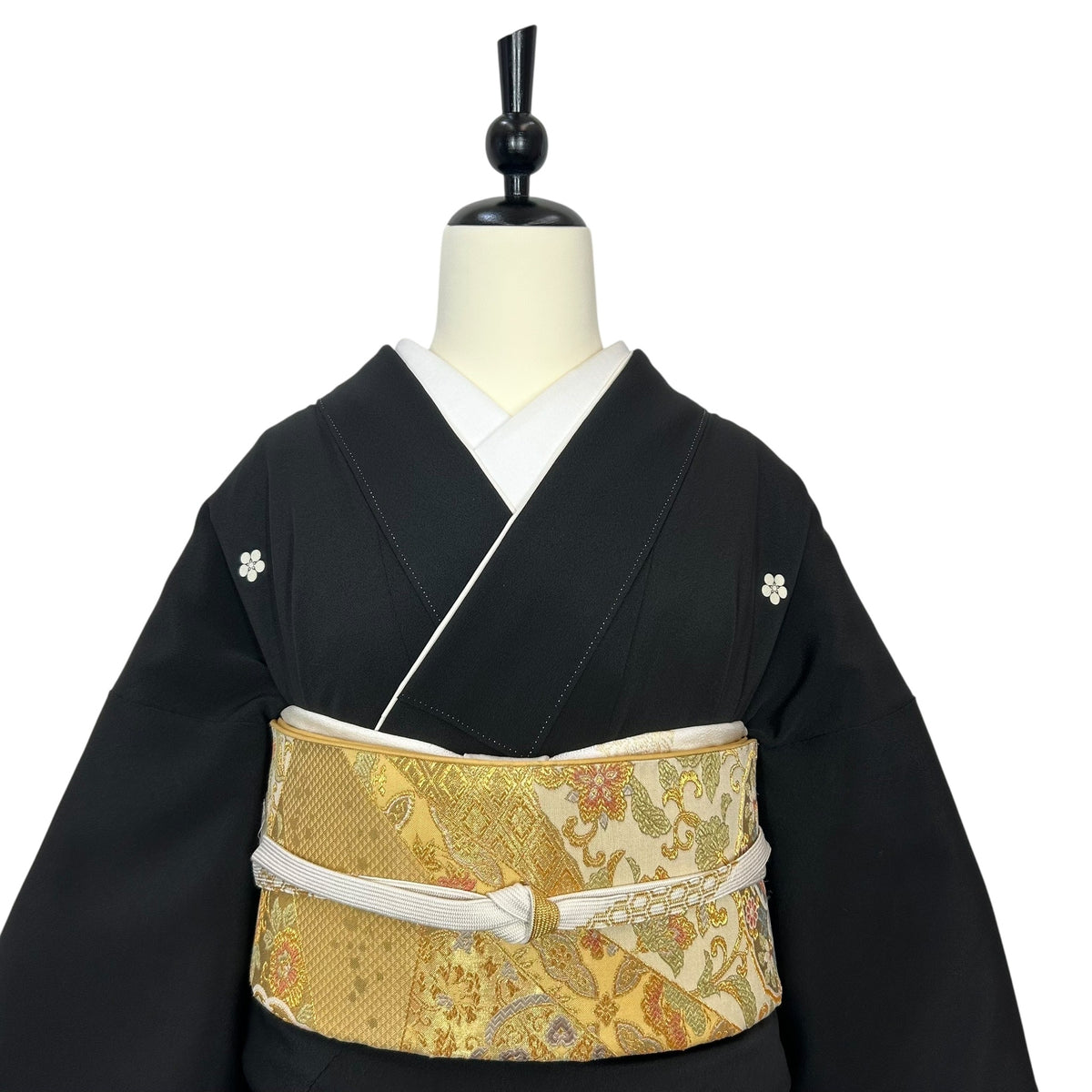 黒留袖レンタルフルセット BT-004-Sサイズ