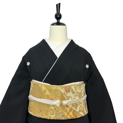 黒留袖レンタルフルセット BT-004-Sサイズ