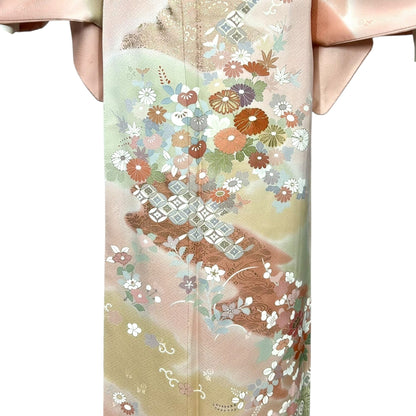 訪問着・附下げレンタル フルセット HT-0139-Lサイズ