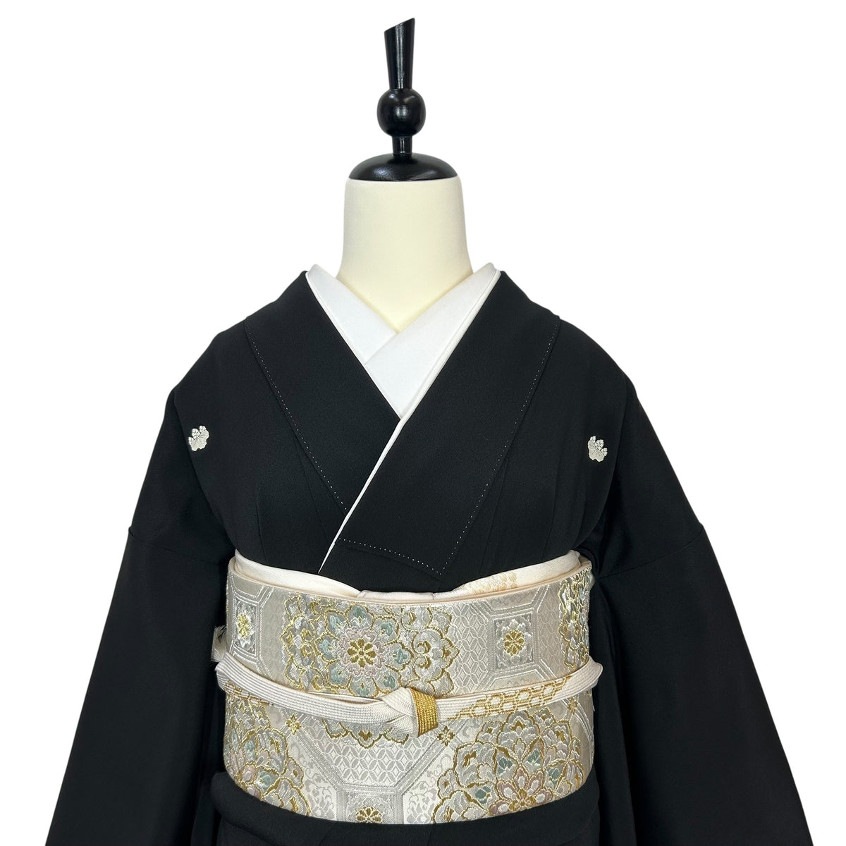黒留袖レンタルフルセット BT-005-Sサイズ