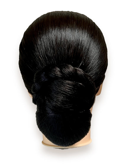 【販売品】和装用付け毛 ウィッグ ヘアピース シニヨン タテ型