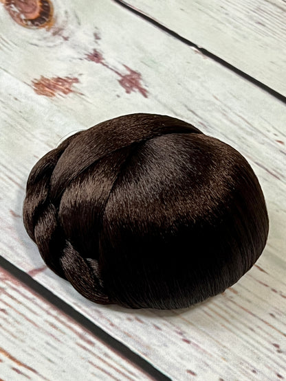 【販売品】和装用付け毛 ウィッグ ヘアピース シニヨン ヨコ型