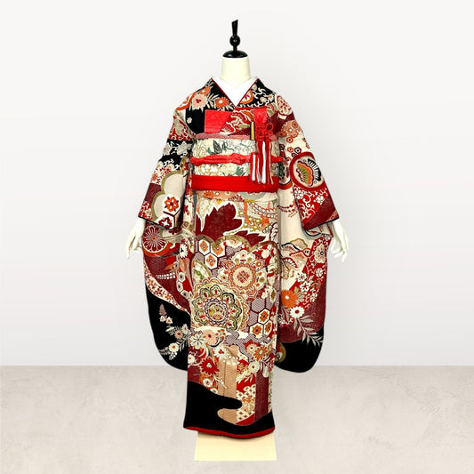 【アンティーク】花嫁振袖レンタル フルセット  FH-010