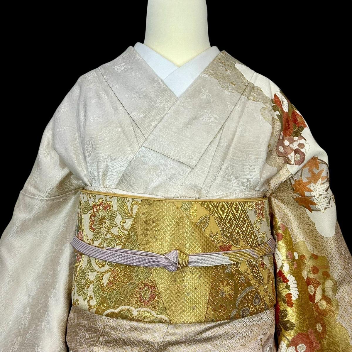 訪問着・附下げレンタル フルセット HT-0151-Lサイズ