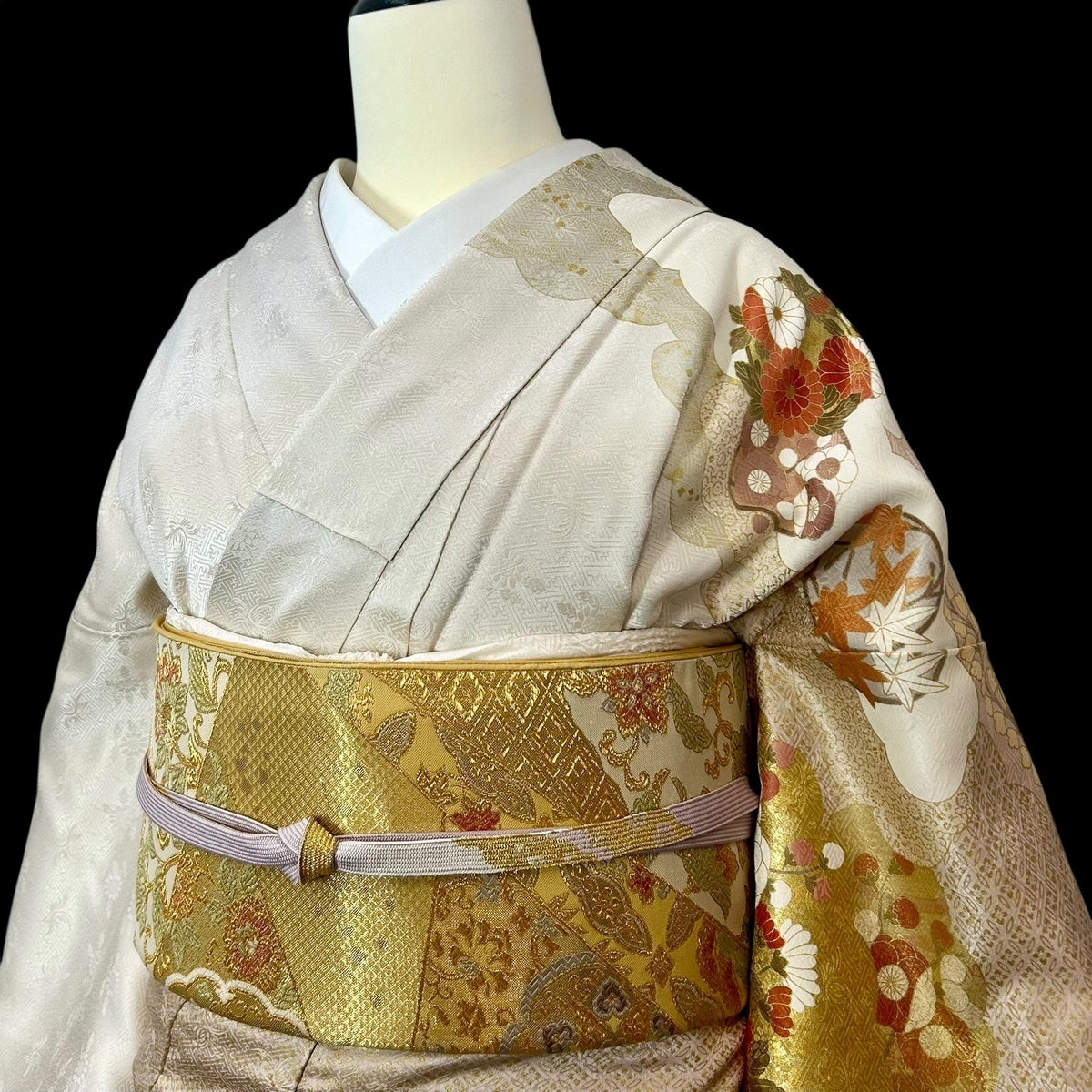 訪問着・附下げレンタル フルセット HT-0151-Lサイズ