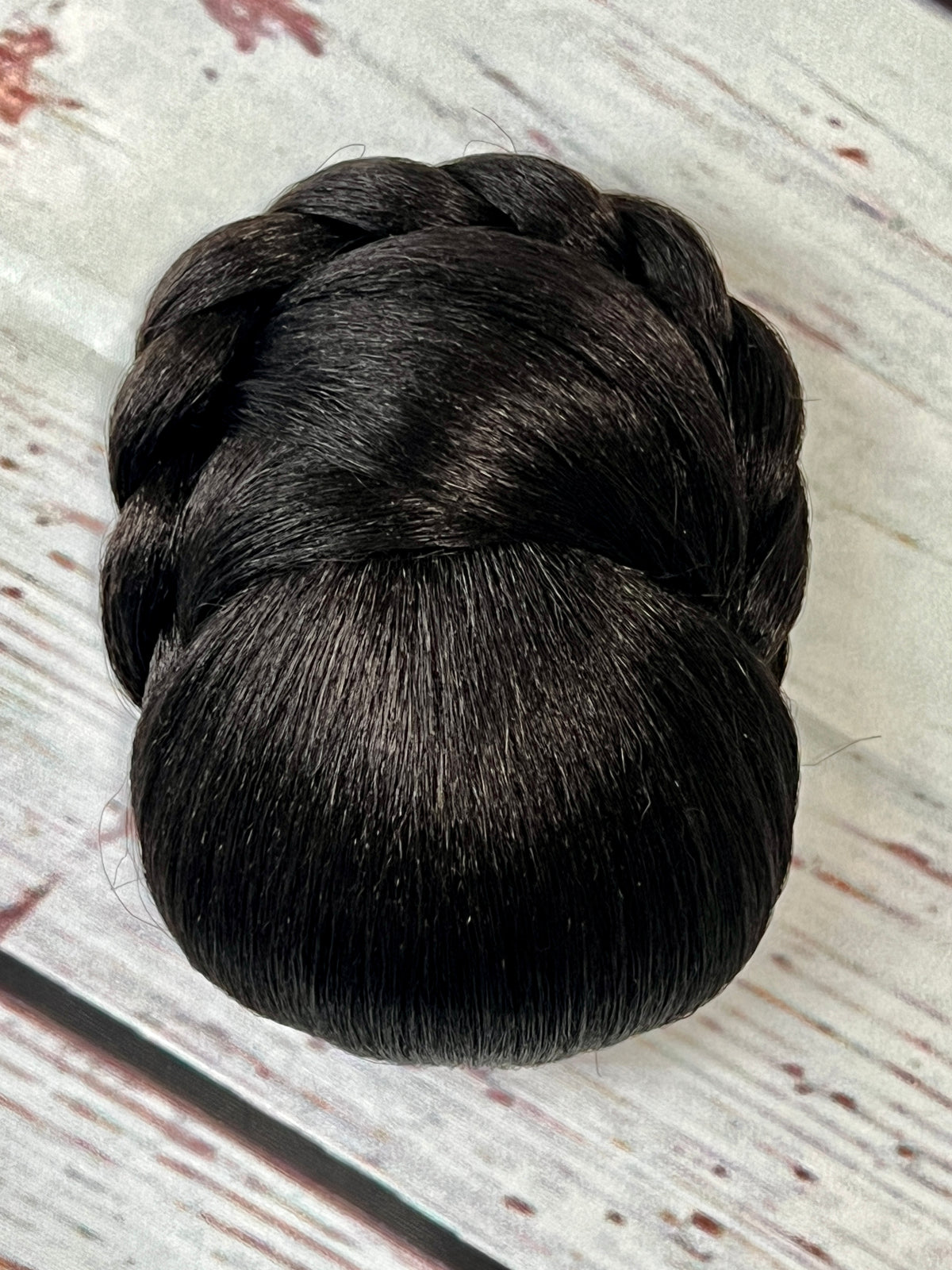 【販売品】和装用付け毛 ウィッグ ヘアピース シニヨン タテ型