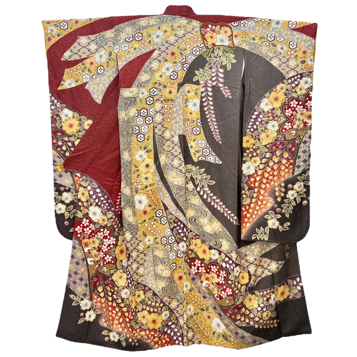 振袖レンタルフルセット F-074-Lサイズ