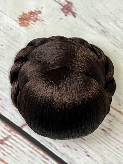 【販売品】和装用付け毛 ウィッグ ヘアピース シニヨン ヨコ型
